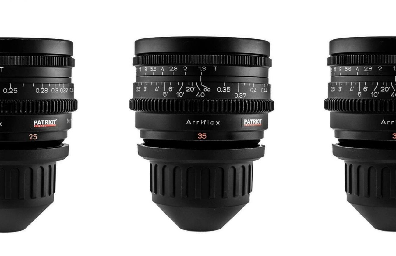 ARRIFLEX/ZEISS High Speed MKIII Lenses T1.3 18,25,35,50,85 & 135mm T2.1 SET