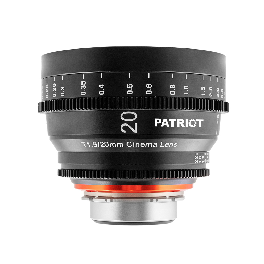 20mm ROKINON XEEN Cine lens T1.9, PL-mount