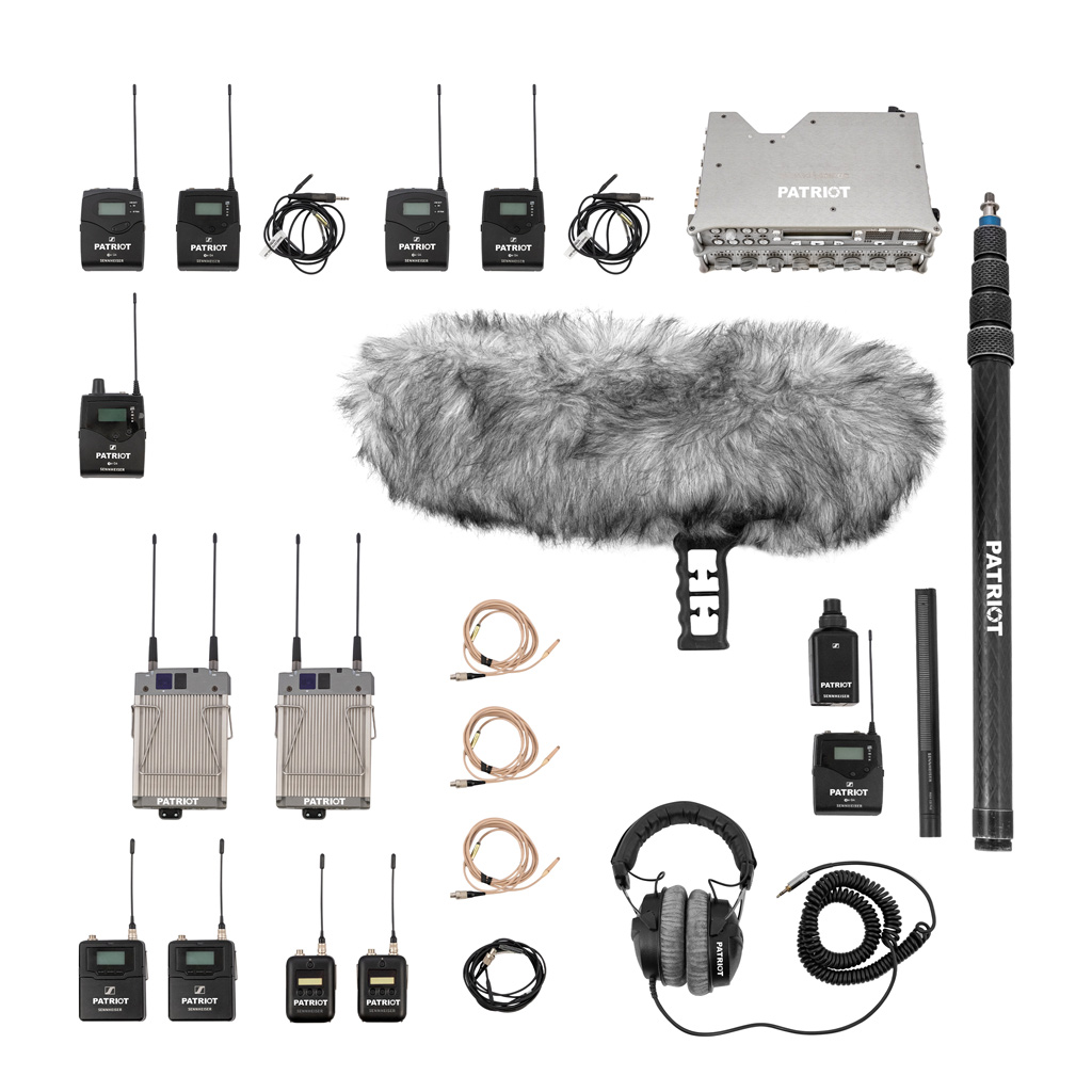 6x Actors Sound Recording SET (Sound Devices 788T, Sennheiser EW 6000)