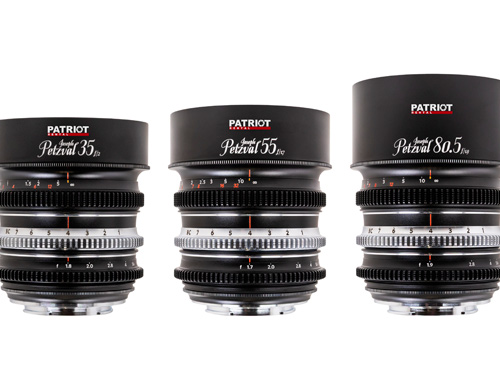 Joseph Petzval Focus-coupled Bokeh Control Art Lenses f1.7-2.0 35,55,80.5mm SET